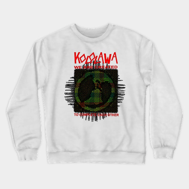 Abstract Art Kololawa Crewneck Sweatshirt by Kololawa Art